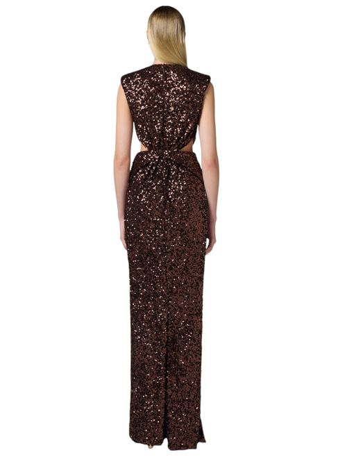 Abito Red Carpet con paillettes ELISABETTA FRANCHI | ABR4852E2.644